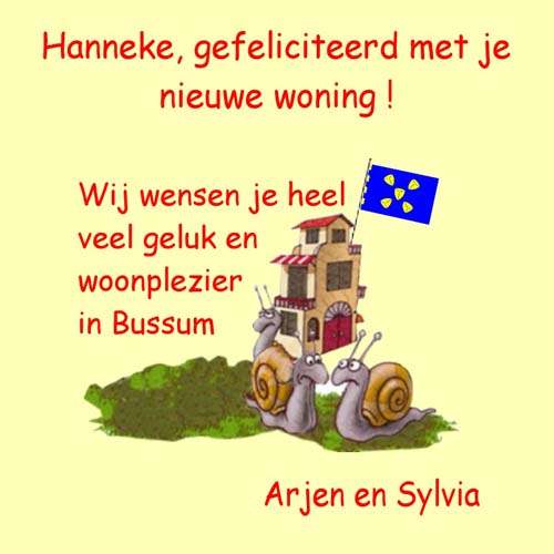 Verhuizing Hanneke